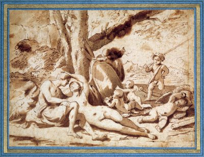 Mars a Venuše od Nicolas Poussin
