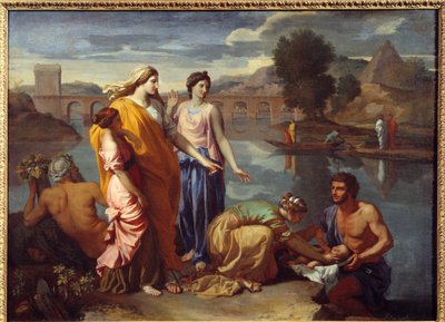 Mojžíš od Nicolas Poussin