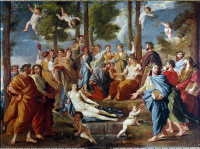 Parnas od Nicolas Poussin