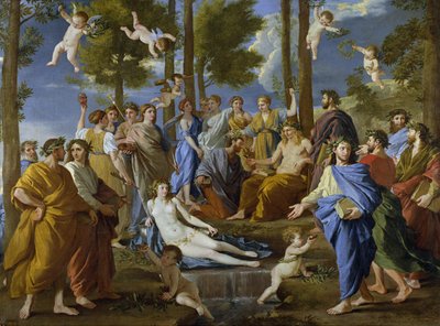 Parnassus od Nicolas Poussin