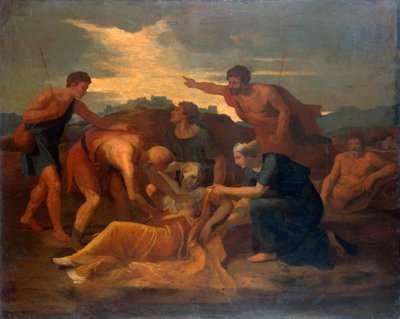 Královna Zenobie, 40. léta 17. století. od Nicolas Poussin