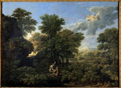 Jaro nebo pozemský ráj. Obraz Nicolase Poussina od Nicolas Poussin