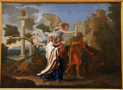 Útěk do Egypta, 1657 od Nicolas Poussin