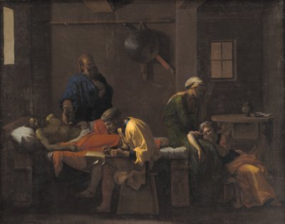 Testament Eudamidův od Nicolas Poussin
