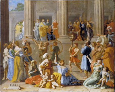 Triumf Davidův od Nicolas Poussin