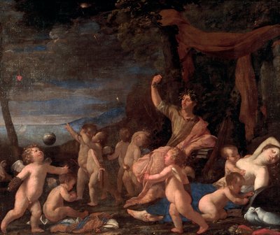 Ovidiův triumf (olej na plátně) od Nicolas Poussin