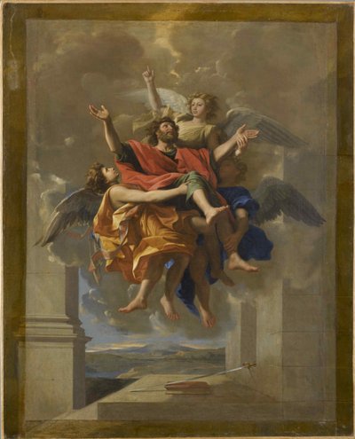 Extáze svatého Pavla, 1650. od Nicolas Poussin