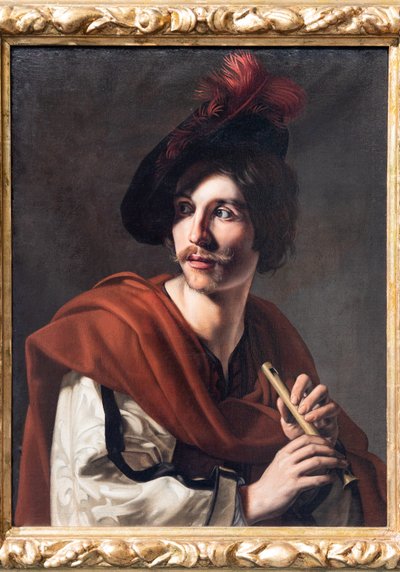 Hráč na flétnu od Nicolas Tournier