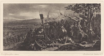Bojová scéna od Nicolas Toussaint Charlet
