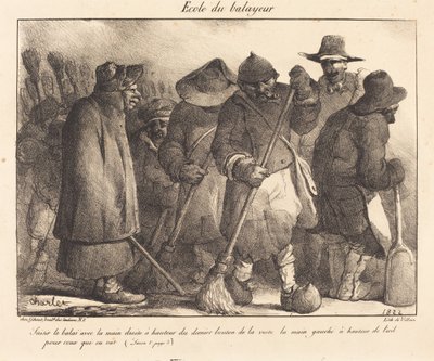 Škola metaře od Nicolas Toussaint Charlet