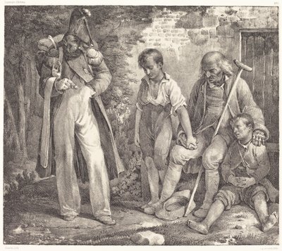 Almužna od Nicolas Toussaint Charlet