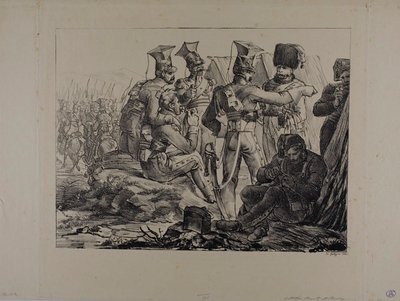 Lancer na bivaku od Nicolas Toussaint Charlet