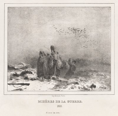 Morální a filozofická abeceda pro malé a velké děti: Miseries of War 1812, 18 od Nicolas Toussaint Charlet