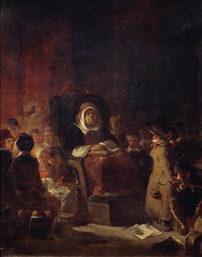 Paní učitelka od Nicolas Toussaint Charlet