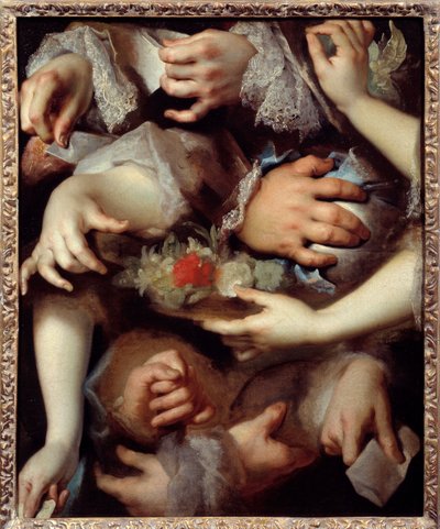 Ruční studie. Obraz Nicolase De Largilliere (1656-1746) od Nicolas de Largillière