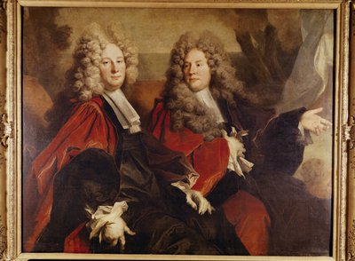 Portrét konšela Huguese Desnotse a konšela Bouheta, zvolený v roce 1702 od Nicolas de Largillière