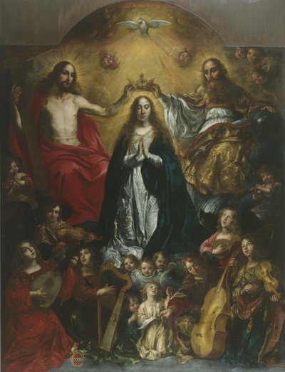 Korunovace Marie od Nicolas de Liemaker