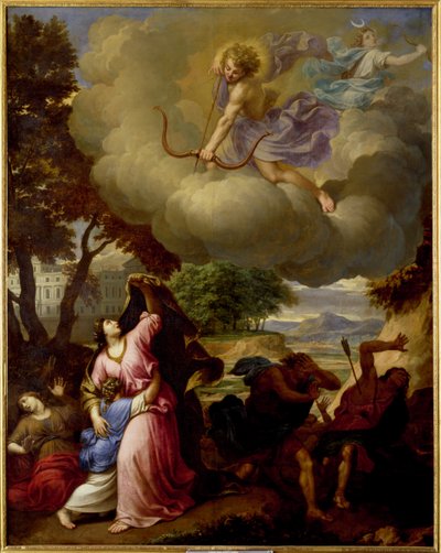 Děti Niobe od Nicolas de Platte-Montagne