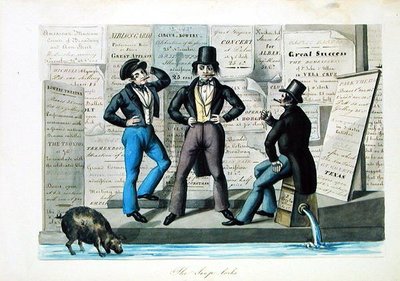 The Soap-lorks, cca 1840 (akvarel na papíře) od Nicolino Calyo