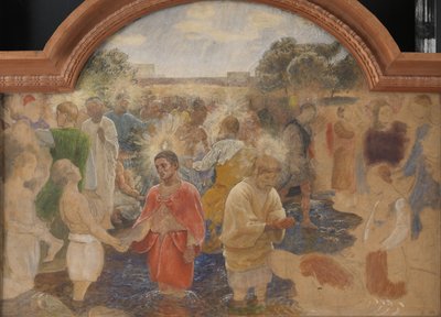 Křest o letnicích od Niels Skovgaard