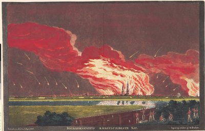 "Nejděsivější noc bombardování. Kiøbenhavn 4.-5. září 1807" od Niels Truslew