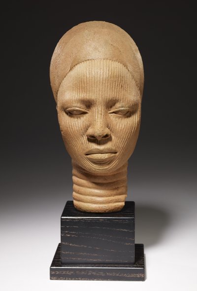 Shrine Head, Yoruba Culture, Nigérie (terakota) od Nigerian