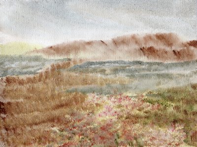 Vřes z Misty Mountain od Nikita Jariwala
