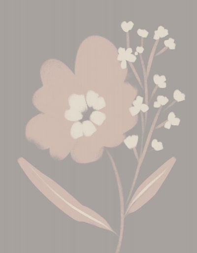 Soft Blush Botanicals od Nikita Jariwala