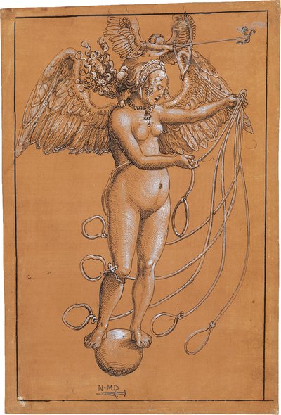 Frau Venus, c. 1512. od Niklaus Manuel
