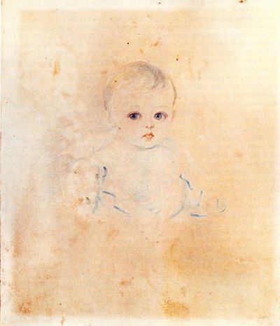 Portrét Sasha World, 1834 od Nikolai Alexandrovich Bestuzhev
