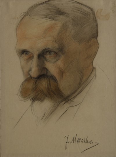 Portrét Juliana Marchlewského 1866-1925, počátek 20. let od Nikolai Andreevich Andreev