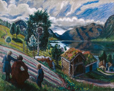 Šedé počasí od Nikolai Astrup