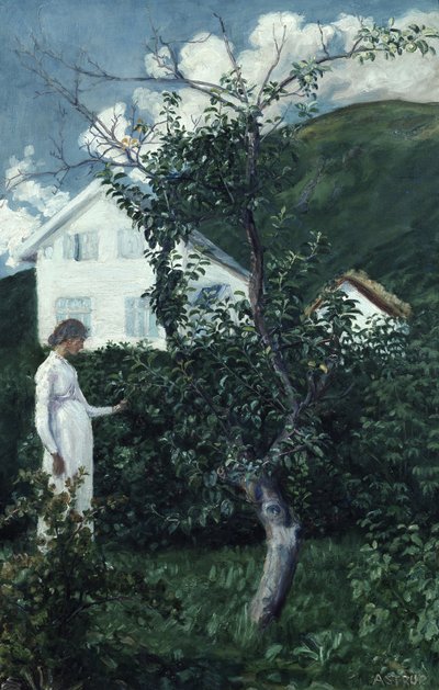 Poslední letní dny, cca 1911 (olej na plátně) od Nikolai Astrup