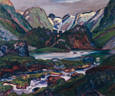 Mirages (malba) od Nikolai Astrup