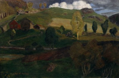 jarní večer od Nikolai Astrup