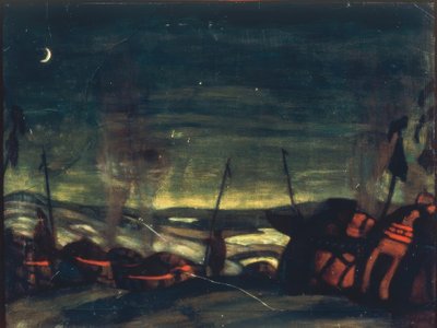 Borodin, princ Igor / Jeviště v. Roerich od Nikolai Konstantinowitsch Roerich