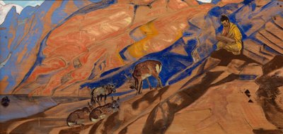 Příkazy učitele, 1927 od Nikolai Konstantinowitsch Roerich