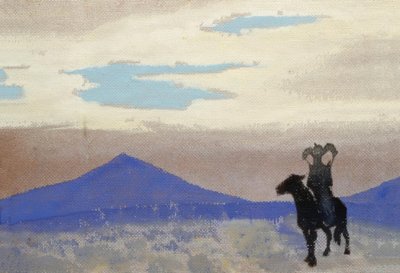 Matka Čingischána / obraz N. K. Roericha od Nikolai Konstantinowitsch Roerich