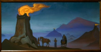 Plamen vítězství od Nikolai Konstantinowitsch Roerich