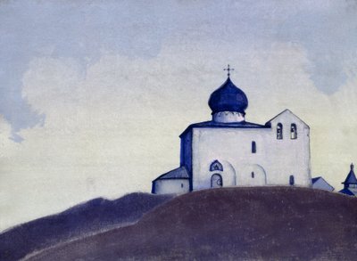 N. K. Roerich, Kostel sv. Sergia v Americe od Nikolai Konstantinowitsch Roerich