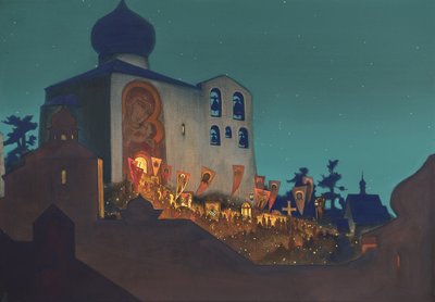 Ruské Velikonoce, 1924 od Nikolai Konstantinowitsch Roerich