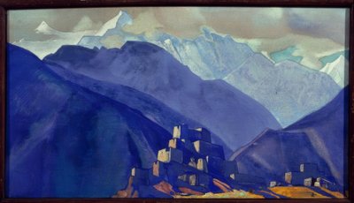 Stranghild. Klášter v horách od Nikolai Konstantinowitsch Roerich