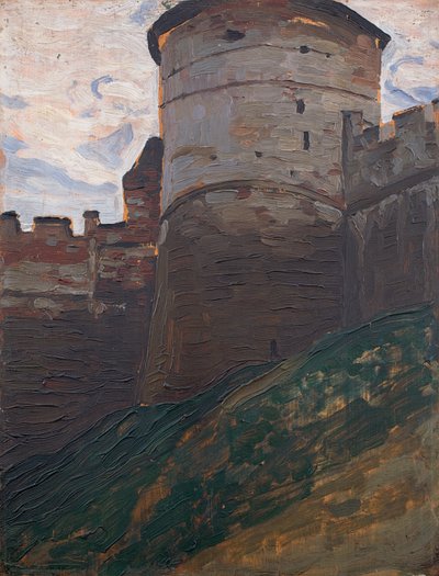 Pevnostní věž. Nižnij Novgorod, 1903 od Nikolai Konstantinowitsch Roerich