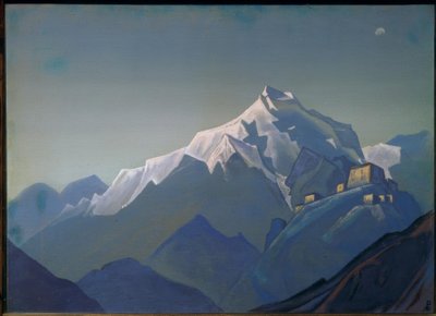 Tibet. Klášter od Nikolai Konstantinowitsch Roerich