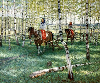 Do práce“, 1921. od Nikolai Petrovich Bogdanov Belsky