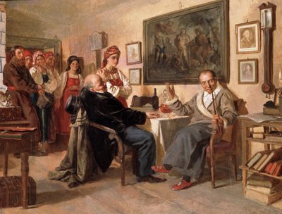 Trh. Prodej nevolníků od Nikolai Vasilievich Nevrev