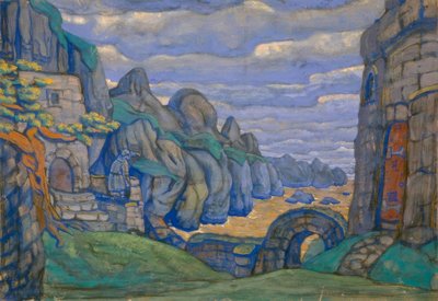 Wagner, Tristan / Roerichovo jeviště od Nikolai Konstantinowitsch Roerich