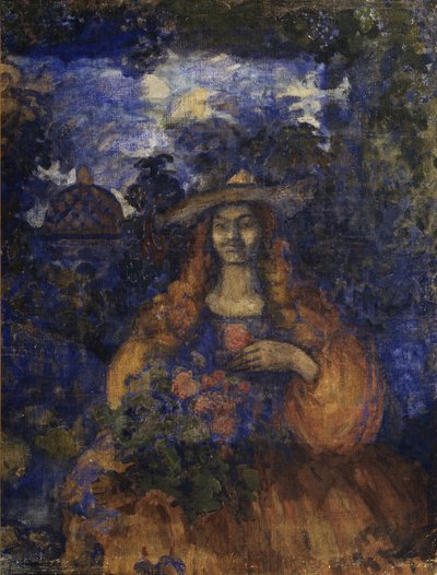 Návrh k opeře Carmen G. Bizeta, c. 1905 od Nikolaj Nikolaevic Sapunov