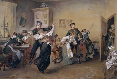 Tanec na půdě od Nils Bergslien