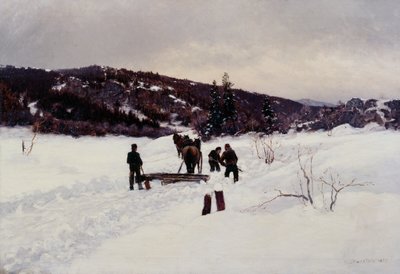 Odklízení sněhu od Nils Hansteen